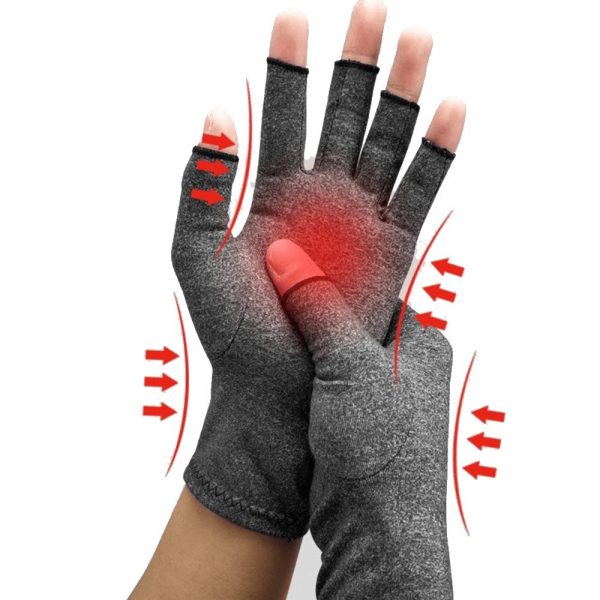 Dr. Arthritis Gants Arthrose Conçus par des Médecins, gant de compression :  Soulagement des douleurs des mains, Attelle Pouce Homme Femme pour Soutien
