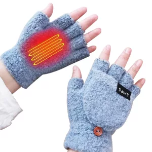 gants chauffants, gants électriques, gants chauffants usb, gants usb, gants chauffants, gants demi-doigts