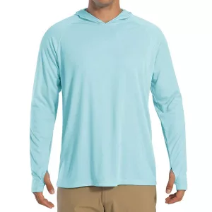 Chemise à manches longues, chemise de protection solaire, chemise de protection contre les UV, chemise à capuche, chemise à séchage rapide