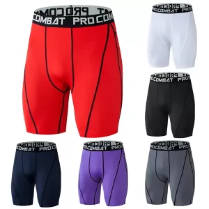 shorts de compression pour hommes, shorts de compression pour le sport, shorts de compression pour le fitness