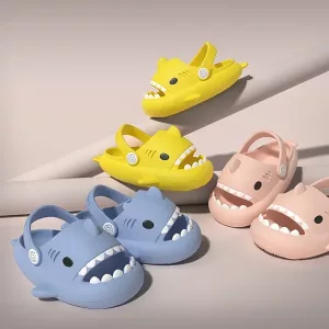 pantoufles pour enfants, pantoufles pour requins, pantoufles mignonnes, diapositives mignonnes, pantoufles antidérapantes