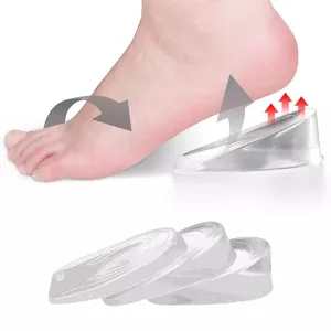 rehaussement de talon, inserts de chaussures pour la hauteur, inserts de talon en gel, coques de talon en gel