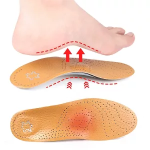 semelles pour pieds plats, semelles de soutien de la voûte plantaire, semelles orthopédiques, semelles en cuir