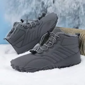 chaussures pieds nus, bottes d'hiver, bottes de neige, bottes pieds nus, bottes d'hiver pieds nus