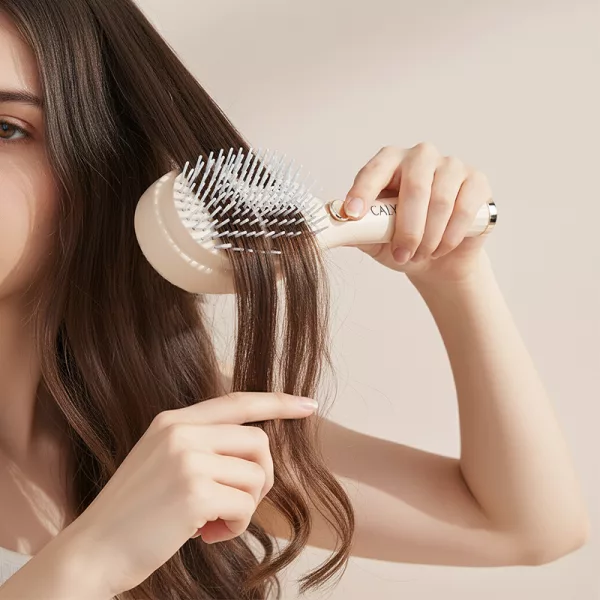 hair brush, self cleaning hair brush, anti static hair brush