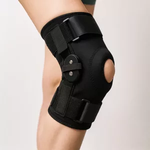 knee support brace, knee brace with side stabilizers