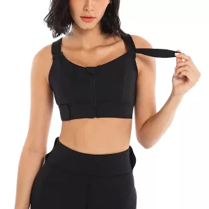 Soutien-Gorge De Sport À Maintien Élevé - Noir