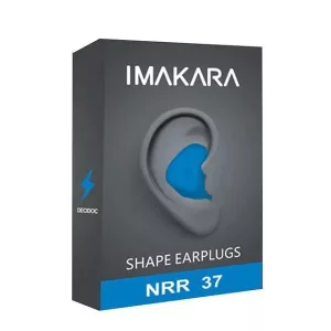 Bouchons D'oreille Silencieux Pour La Réduction Du Bruit Pendant Le Sommeil - Bleu