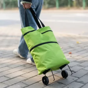 portable folding cart with wheels, portable folding shopping cart